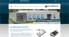 Desktop Screenshot of in-circuit.de